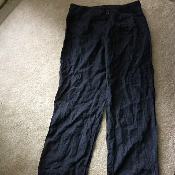 Eileen Fisher organic linen pants - Picture 2 of 4